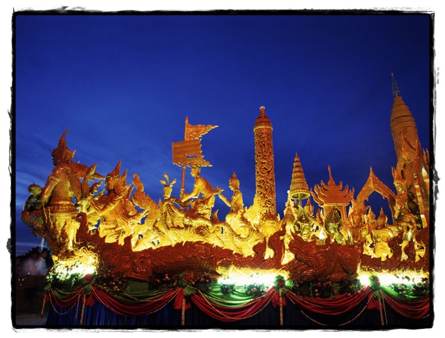 ประเพณีแห่เทียนพรรษา งานแห่เทียนพรรษา