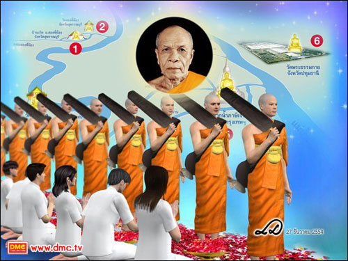 จาริกเดินธุดงค์ตามเส้นทางแห่งการถือกำเนิดด้วยกายมนุษย์ของท่าน จาริกเดินธุดงค์ตามเส้นทางแห่งการถือกำเนิดด้วยกายมนุษย์ของท่าน