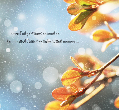 บทความให้กำลังใจ ข้อความให้กำลังใจ กลอนกำลังใจ