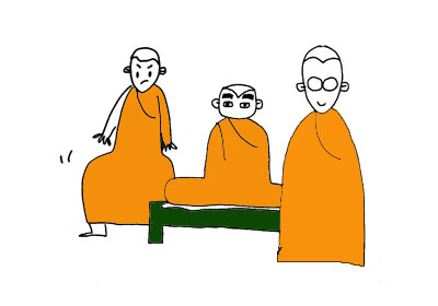 พระบางรูปปฏิบัติตนไม่เหมาะกับการเป็นพระ