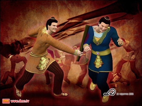 คุณพ่อได้เกิดเป็นกุลบุตรสุดจี๊ดชอบลงมือลงไม้และใช้ความรุนแรงเสมอๆ