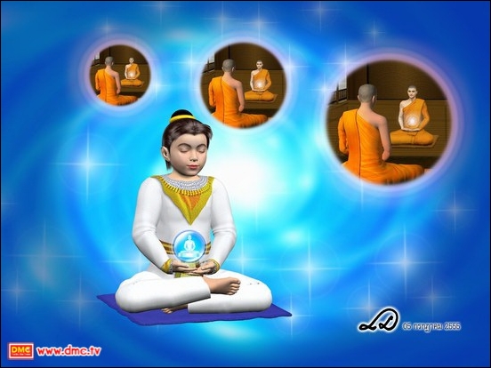 ลูกชายปฏิบัติธรรมสะดวกและบรรลุธรรมได้อย่างรวดเร็ว