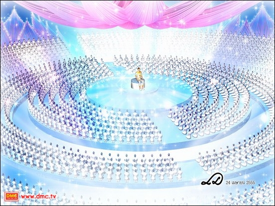 วิมานของท่านเทพบุตรมีความวิจิตรสวยงามอลังการเป็นอย่างมากมีประติมากรรมที่สวยสดงดงามเอาไว้ให้ตัวท่านได้นึกถึงบุญทุกๆ บุญที่ตัวท่านได้เคยสั่งสมเอาไว้ในสมัยที่ยังมีชีวิตอยู่