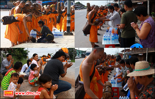ญาติโยมรับบุญใหญ่ด้วยใจศรัทธา 