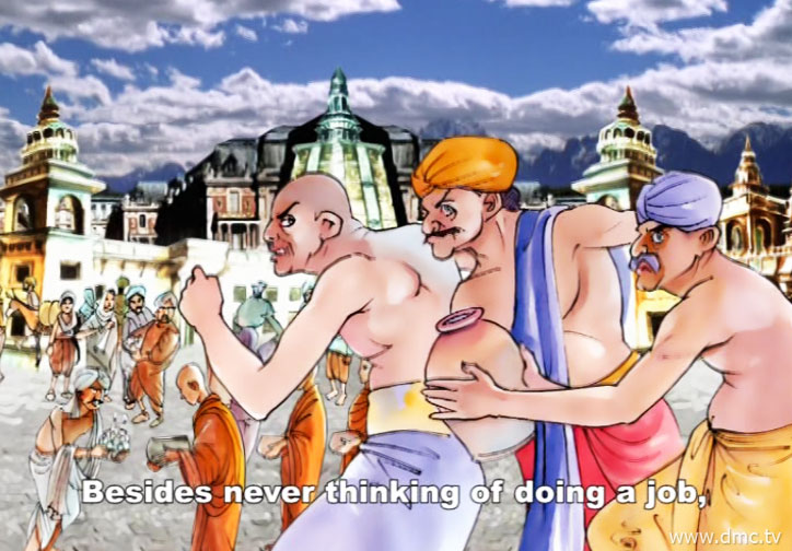 พวกนักเลงสุราได้พากันออกหาเงินเพื่อนำมาซื้อสุรา พวกนักเลงสุราได้พากันออกหาเงินเพื่อนำมาซื้อสุรา