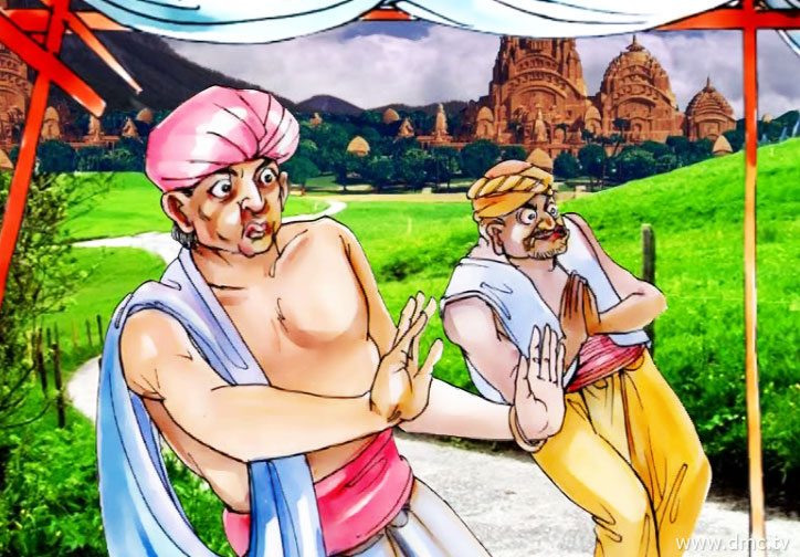 พวกนักเลงสุราได้ขอรองท่านเศรษฐีไม่ให้นำเรื่องพวกตนไปฟ้องพระราชา พวกนักเลงสุราได้ขอรองท่านเศรษฐีไม่ให้นำเรื่องพวกตนไปฟ้องพระราชา