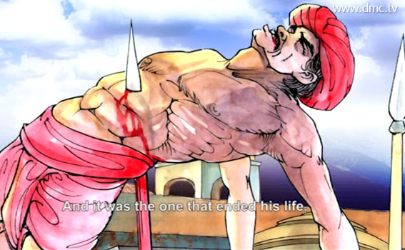 ร่างของนักแสดงร่วงลงบนหอกเล่มที่ 5 ได้รับบาดเจ็บและตายลงในที่สุด ร่างของนักแสดงร่วงลงบนหอกเล่มที่ 5 ได้รับบาดเจ็บและตายลงในที่สุด