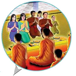 ทำบุญร่วมกันมา ทำบุญร่วมกันมา