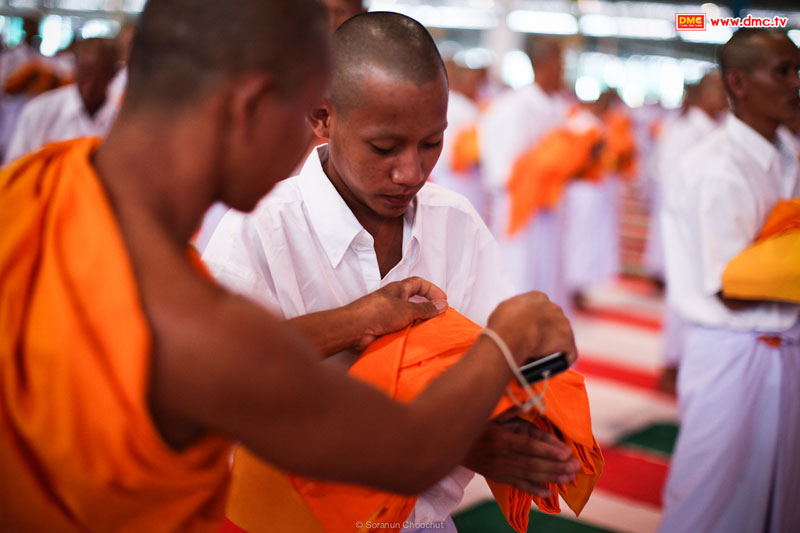 พิธีบรรพชาโครงการบวชพระรุ่นเข้าพรรษา ณ วัดพระรรมกาย พิธีบรรพชาโครงการบวชพระรุ่นเข้าพรรษา ณ วัดพระรรมกาย