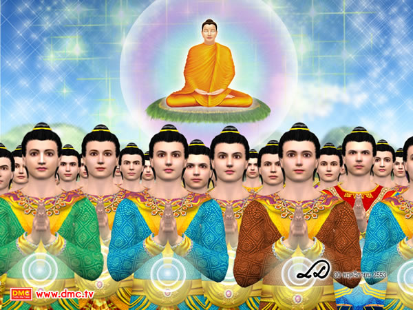 มหาชนทั้งหลายปรารถนาจะออกบวชตามอชิตพราหมณ์