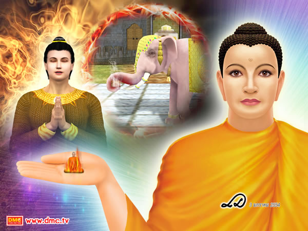 นายหัตถาจารย์ในครั้งนั้นคือ พระศรีอริยเมตไตรย์สัมมาสัมพุทธเจ้า