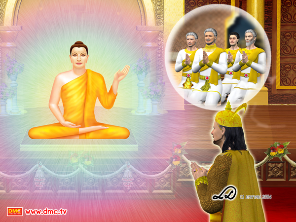 พระบรมศาสดาทรงทำนายความฝันประการที่หนึ่ง ของพระเจ้าปเสนทิโกศล