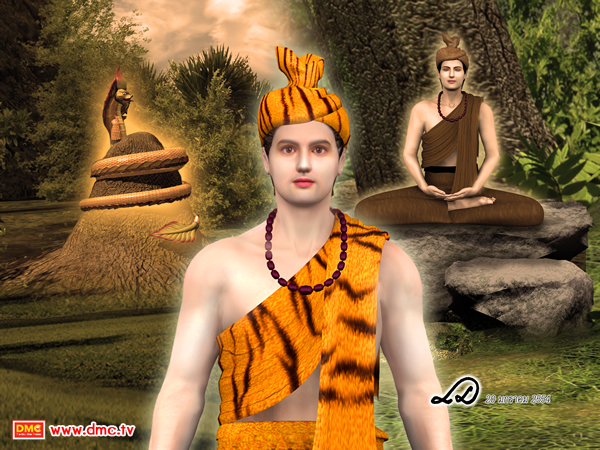พระโพธิสัตว์จะมีอัธยาศัยน้อมไปในการบรรพชา