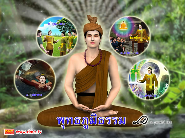 พุทธภูมิธรรมคือคุณลักษณะพิเศษที่เป็นเครื่องหมายบ่งบอก ถึงความเป็นผู้มุ่งมั่นปรารถนาพุทธภูมิ แต่เพียงอย่างเดียว