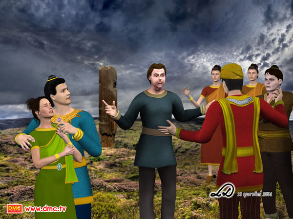 ลูกสาวของเพื่อนรักของท่านคีร์ซานถูกเลือกไปบูชายัญ