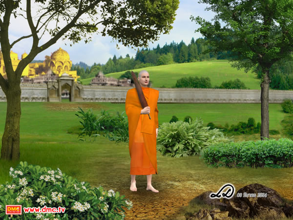 พระโพธิสัตว์จึงแสวงหาหนทางที่จะออกจากกามด้วยการสละ ชีวิตการครองเรือนและมุ่งบำเพ็ญเนกขัมมบารมี พระโพธิสัตว์จึงแสวงหาหนทางที่จะออกจากกามด้วยการสละ ชีวิตการครองเรือนและมุ่งบำเพ็ญเนกขัมมบารมี
