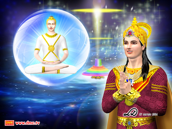 เมื่อพระเจ้าสังขจักรละจากโลกไปก็ทรงไปบังเกิด อยู่บนดุสิตเทวโลก เมื่อพระเจ้าสังขจักรละจากโลกไปก็ทรงไปบังเกิด อยู่บนดุสิตเทวโลก
