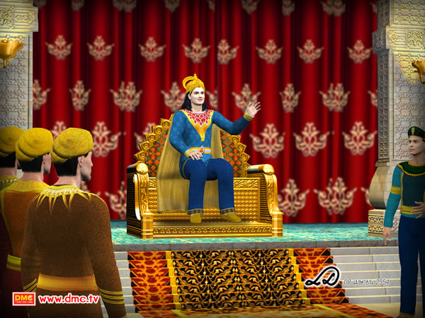 อยู่มาวันหนึ่งพระเจ้าปภาวันตจักรพรรดิราชได้ทรงสดับข่าว อันเป็นมงคลว่าในบัดนี้พระสัมมาสัมพุทธเจ้าได้เสด็จอุบัติขึ้น บนโลกแล้ว