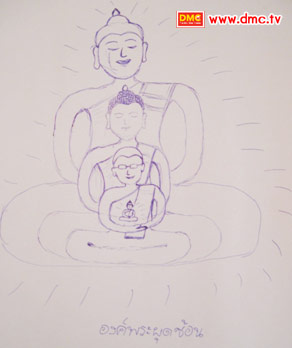 ภาพวาดจากประสบการณ์ภายในของ พระพัชรธนาเรศ สมาจาโร ภาพวาดจากประสบการณ์ภายในของ พระพัชรธนาเรศ สมาจาโร
