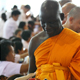 Alms offering to Foreign Dhammadyada Monks