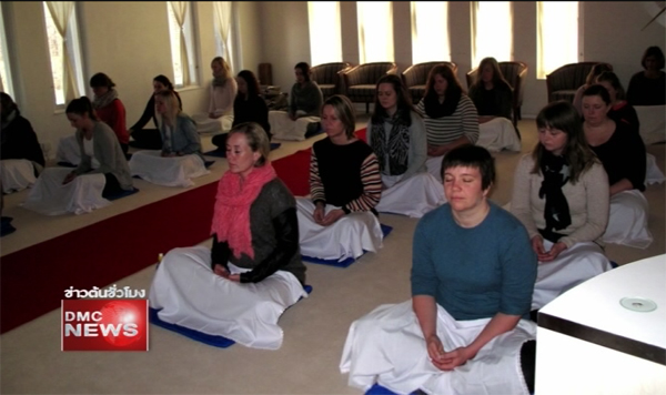 Wat Phra Dhammakaya Norway taught meditation to a group from the University of Buskerud and Vestfold Wat Phra Dhammakaya Norway taught meditation to a group from the University of Buskerud and Vestfold