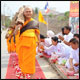 เกาะติดบรรยากาศการเดินธุดงค์ธรรมชัย วันที่ 13 มกราคม พ.ศ. 2555