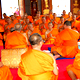 บรรยากาศพิธีอุบสมบทหมู่ ณ วัดเพลง เขตภาษีเจริญ