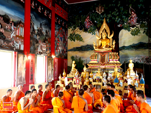 พิธีบวชพระในอุโบสถ
