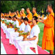 บวชพระ พิธีตัดปอยผมธรรมทายาท รุ่นบูชาธรรม 69 ปี พระเทพญาณมหามุนี
