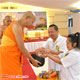 วัดพระธรรมกายจอร์เจีย จัดพิธีบูชาข้าวพระ วัดพระธรรมกายจอร์เจีย จัดพิธีบูชาข้าวพระ
