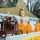 วัดพระธรรมกายดีซี จัดพิธีทอดผ้าป่า วัดพระธรรมกายดีซี จัดพิธีทอดผ้าป่า
