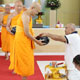 วัดพระธรรมกายจอร์เจีย จัดพิธีทอดผ้าป่าบำรุงวัด วัดพระธรรมกายจอร์เจีย จัดพิธีทอดผ้าป่าบำรุงวัด