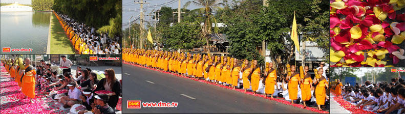 การเดินธุดงค์ธรรมชัย คือ การเดินตามรอยพระสัมมาสัมพุทธเจ้า 