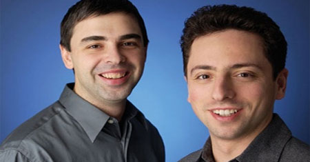 Larry Page and Serdey Brin
