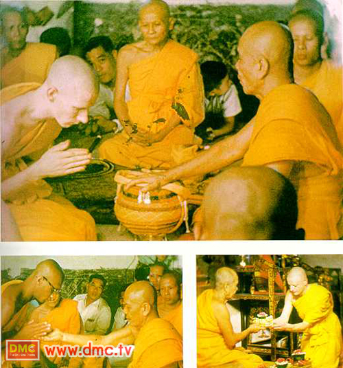 ชาวต่างชาติเข้ามาบวชเป็นพระภิกษุในพระพุทธศาสนา เป็นครั้งแรก