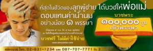 Bannerชวนบวช