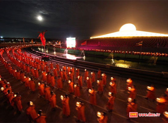 เวียนประทักษิณในวันมาฆบูชา