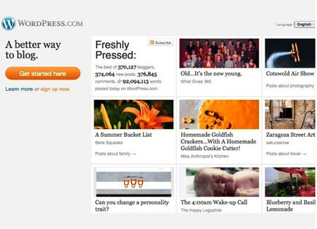 WordPress  แพลทฟอร์มสำหรับการเขียน blog ที่คนทั้งโลกใช้