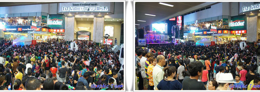 ประชาชนร่วมงานจำนวนมาก