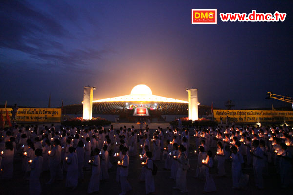 วิสาขบูชา ณ วัดพระธรรมกาย