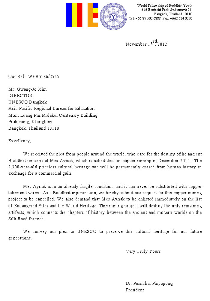 disagreement letter buddhist networks sent the letter of disagreement to un disagreement letter buddhist networks sent the letter of disagreement to un