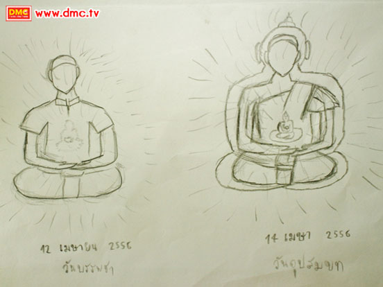 ภาพวาดจากประสบการณ์ภายในของ พระธรรมทายาทวงศ์อนันต์ เขมวํโส ภาพวาดจากประสบการณ์ภายในของ พระธรรมทายาทวงศ์อนันต์ เขมวํโส