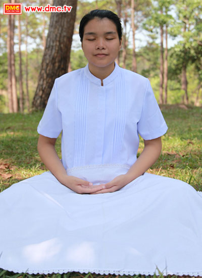 น้องแจน ในท่า Peace Position