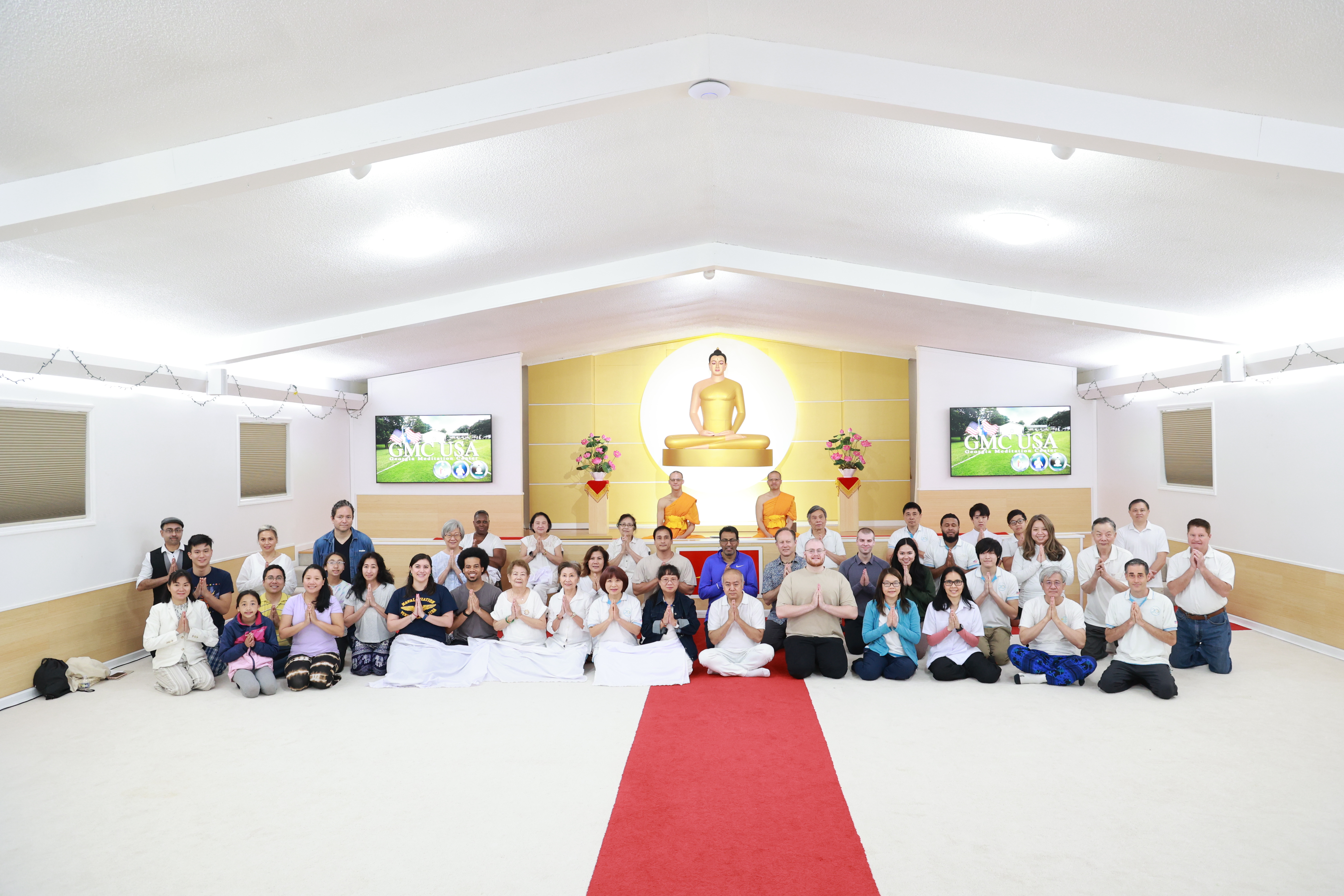 วัดพระธรรมกายจอร์เจีย จัดกิจกรรม 2 Day Meditation Retreat