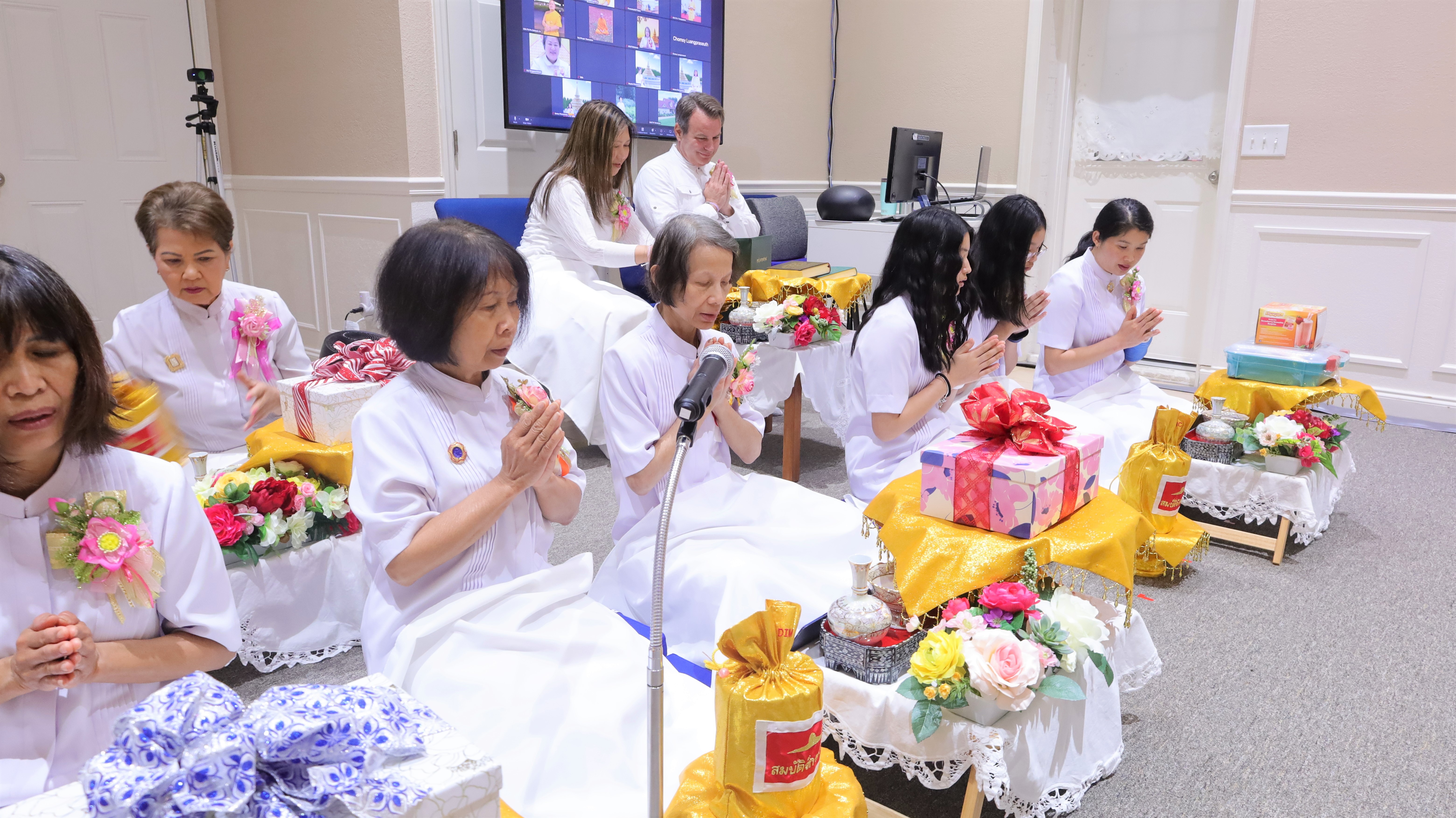 วัดพระธรรมกายเทนเนสซี จัดงานบุญวันอาทิตย์