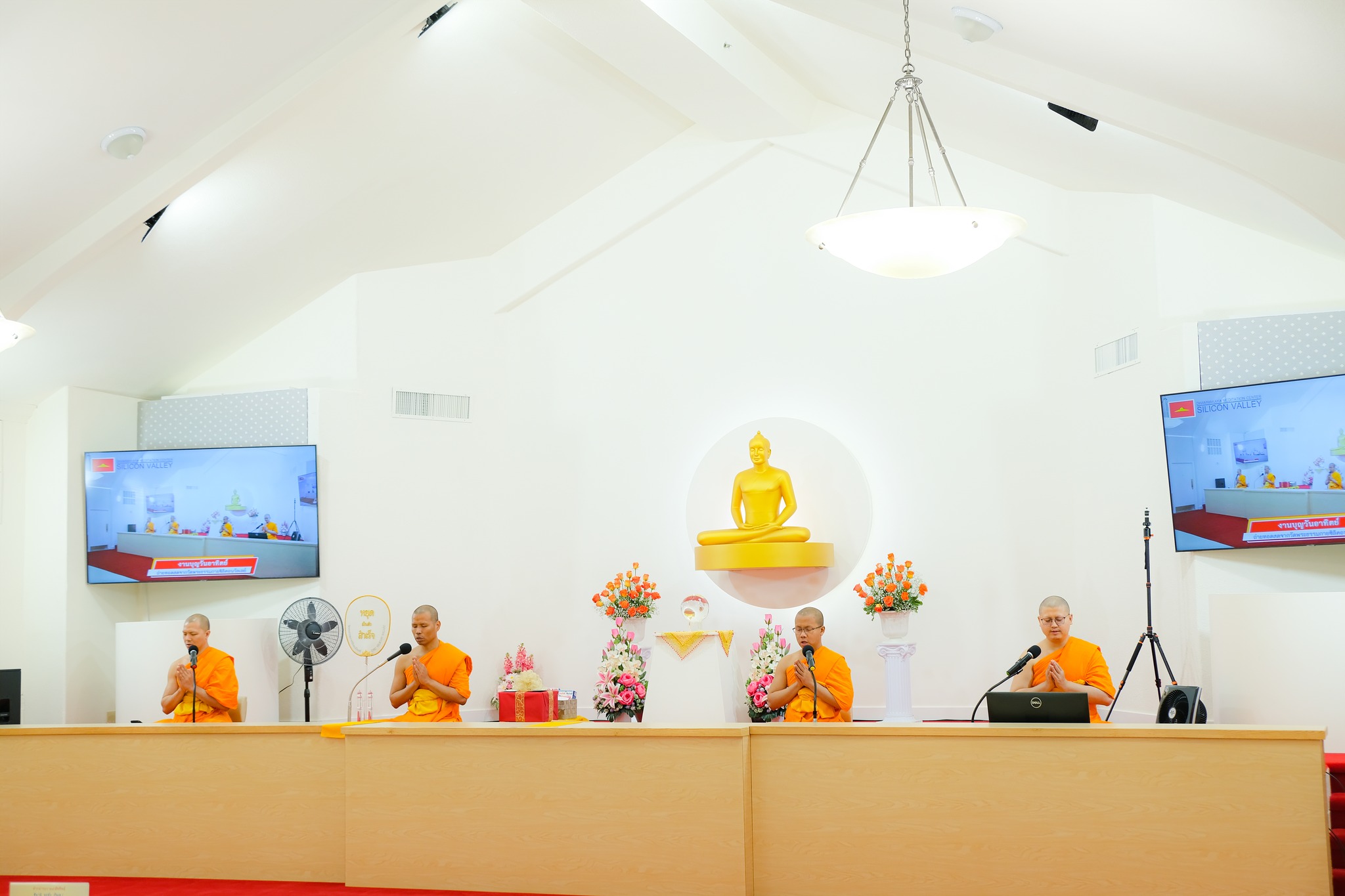 วัดพระธรรมกายซิลิคอนวัลเลย์ จัดงานบุญวันอาทิตย์