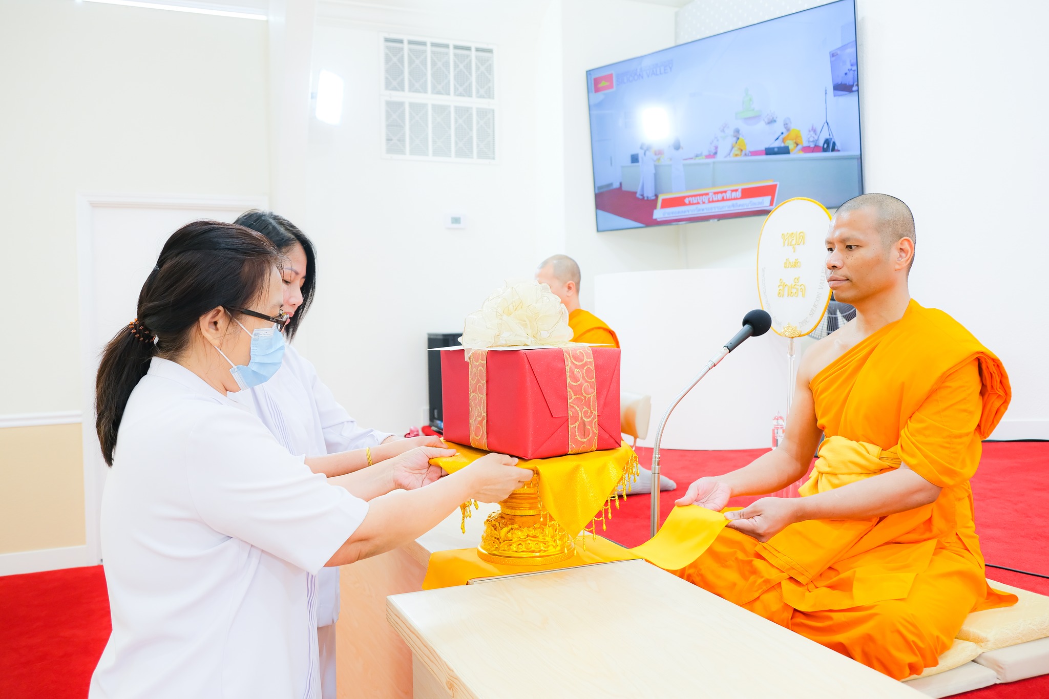วัดพระธรรมกายซิลิคอนวัลเลย์ จัดงานบุญวันอาทิตย์
