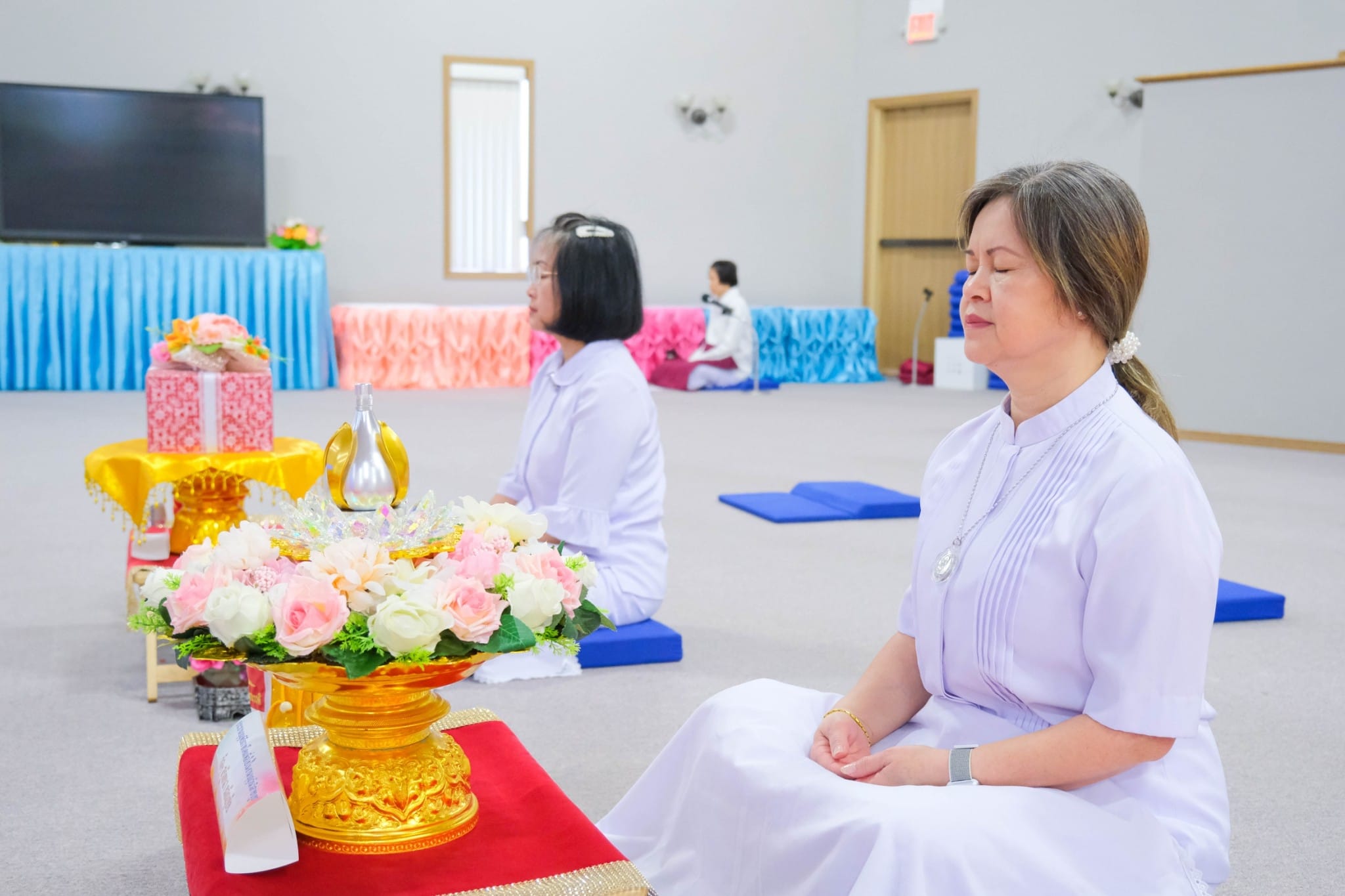 วัดพระธรรมกายมินเนโซตา จัดกิจกรรมงานบุญวันอาทิตย์