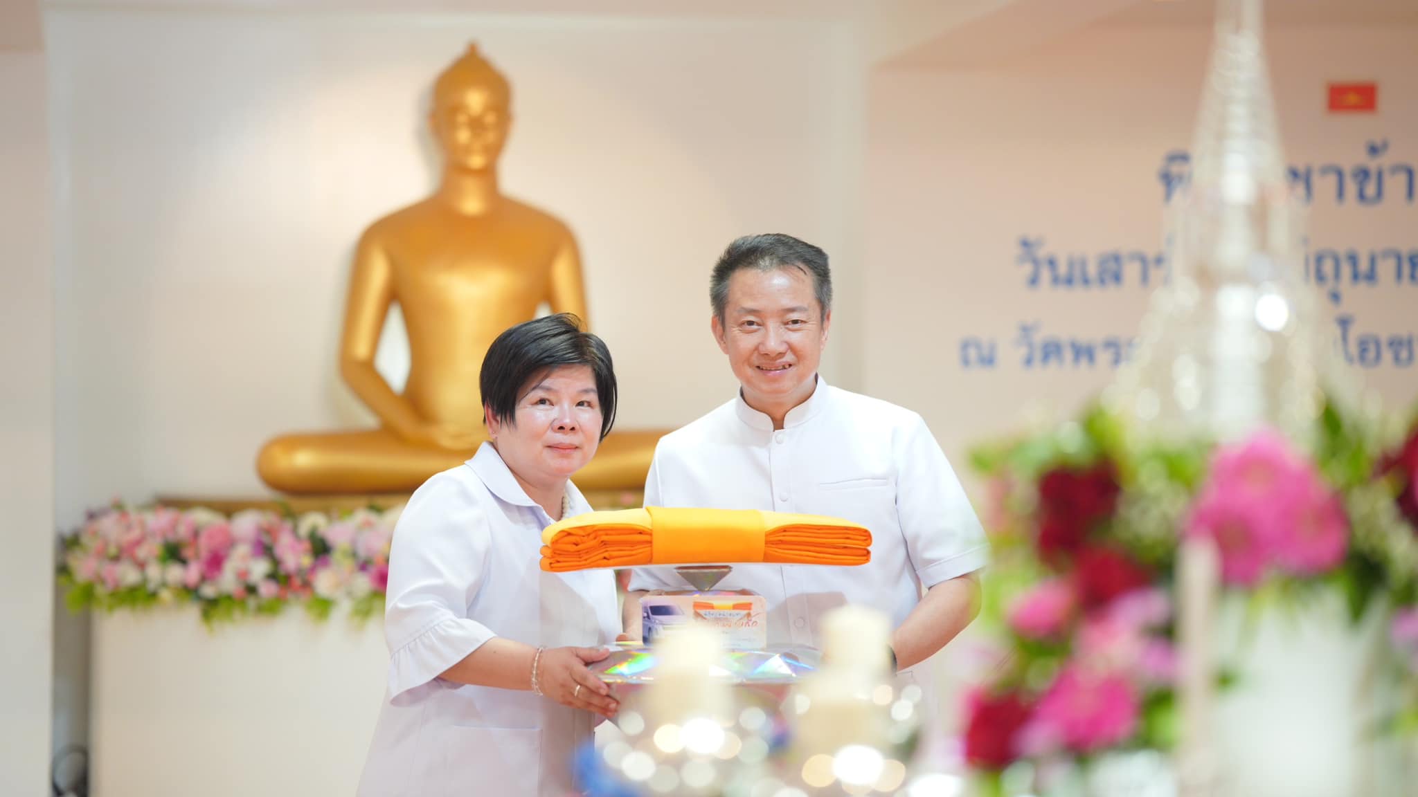 วัดพระธรรมกายโอซาก้า จัดพิธีบูชาข้าวพระและงานบุญวันวิสาขบูชา