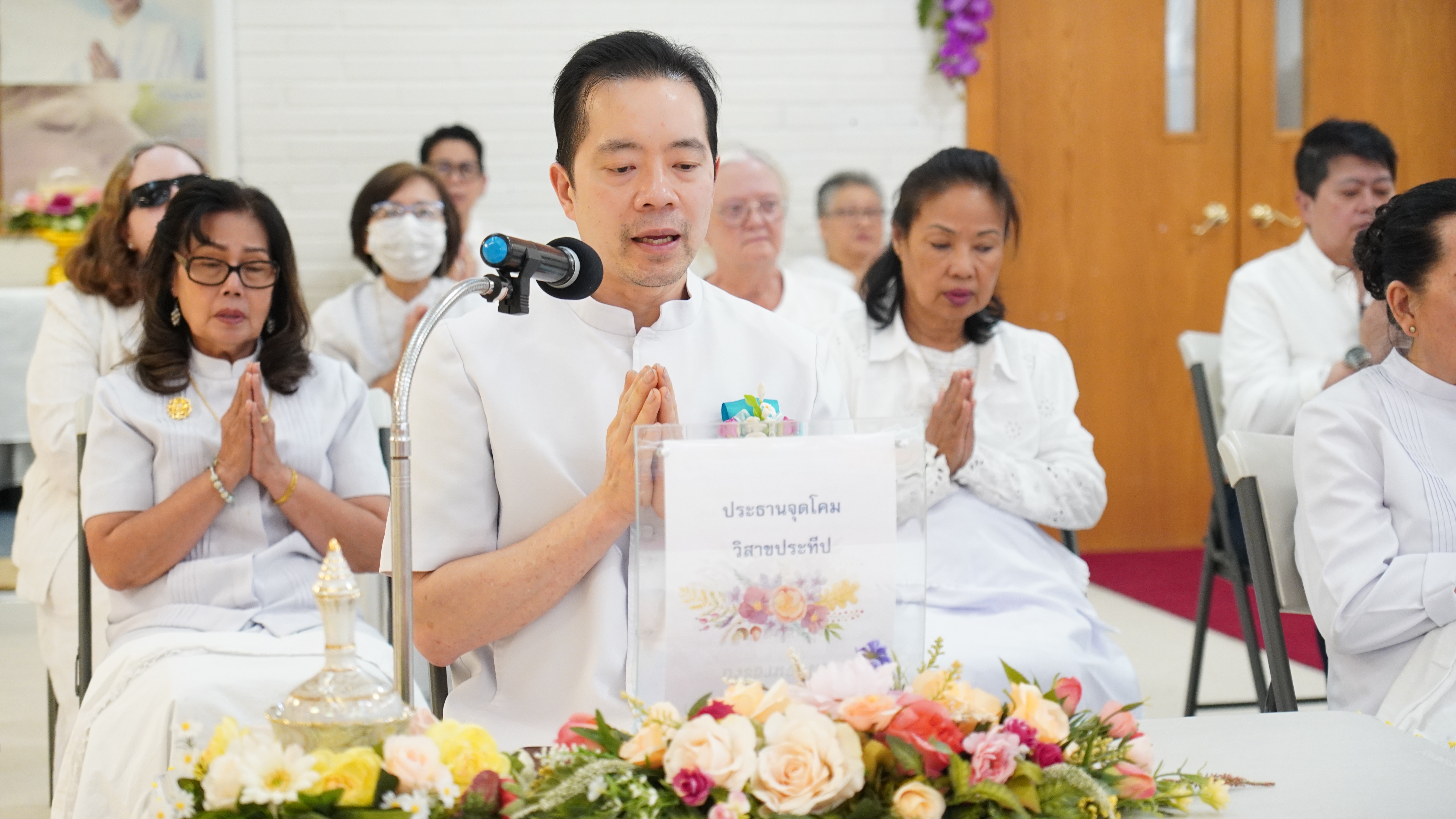 วัดพระธรรมกายซีแอตเติล จัดงานบุญวันวิสาขบูชา